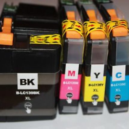 Brother LC139 Black LC135XL colours ink Cartridges
