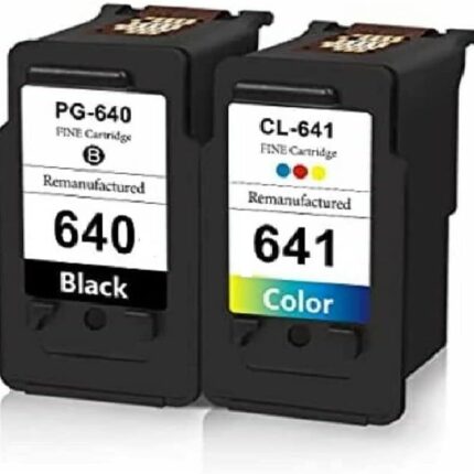 Compatible Canon pg640xl black cl641xl colour ink cartridges