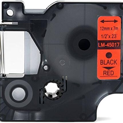 compatible-dymo-45017-black-on-red