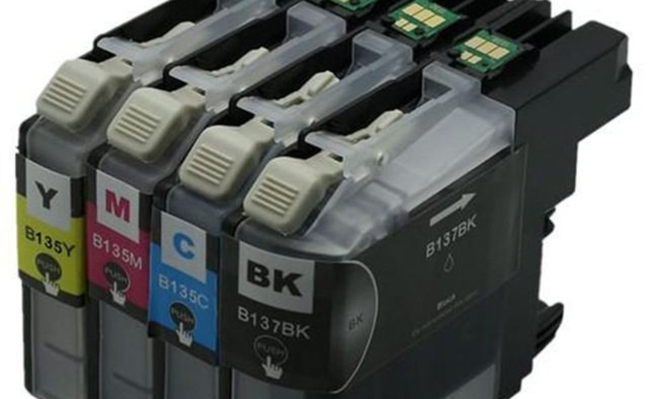 Brother LC137XL Black LC135XL colours ink Cartridges