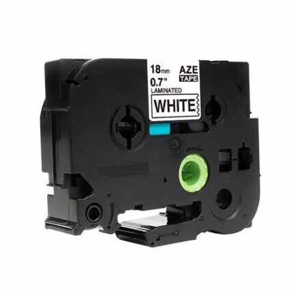 Compatible Tze241 black on white 18mm - 8 metres