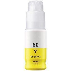 Compatible Canon GI60 ink bottle Yellow Compatible Canon GI60 ink bottle Yellow