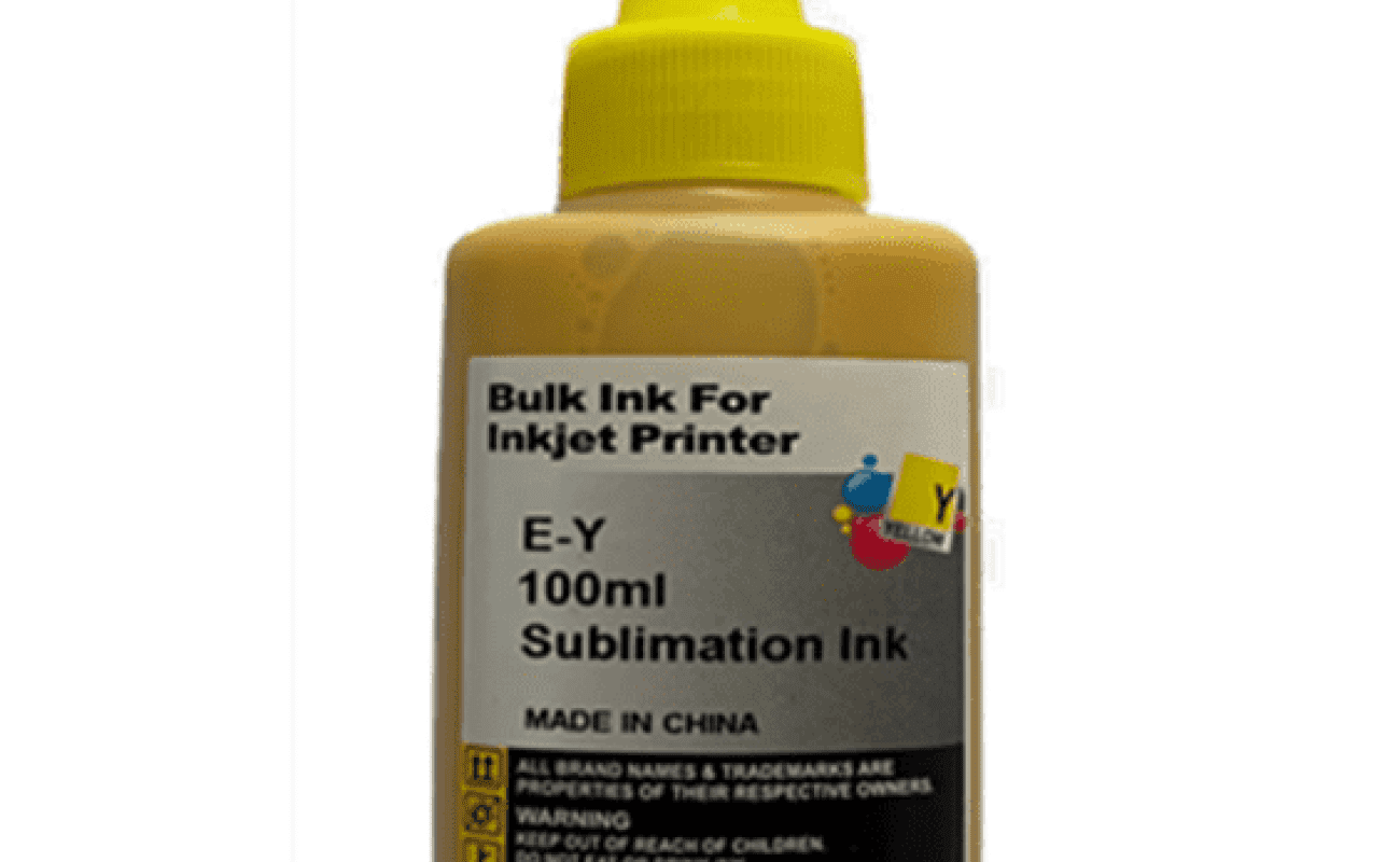 sublimation ink yellow